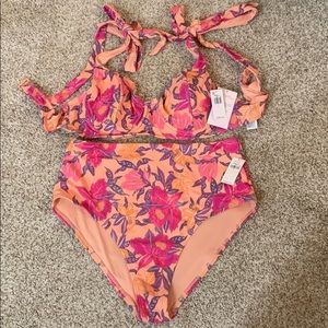 NWT high waisted bikini